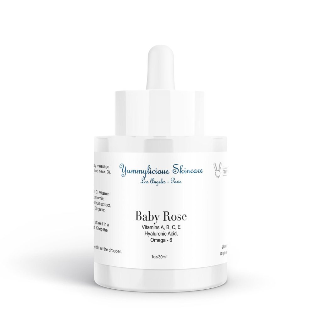 Baby rose serum